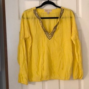 Yellow MICHAEL KORS shirt